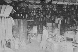 Historic Benner family and sheet metal business photograph