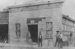 Historic Benner family and sheet metal business photograph