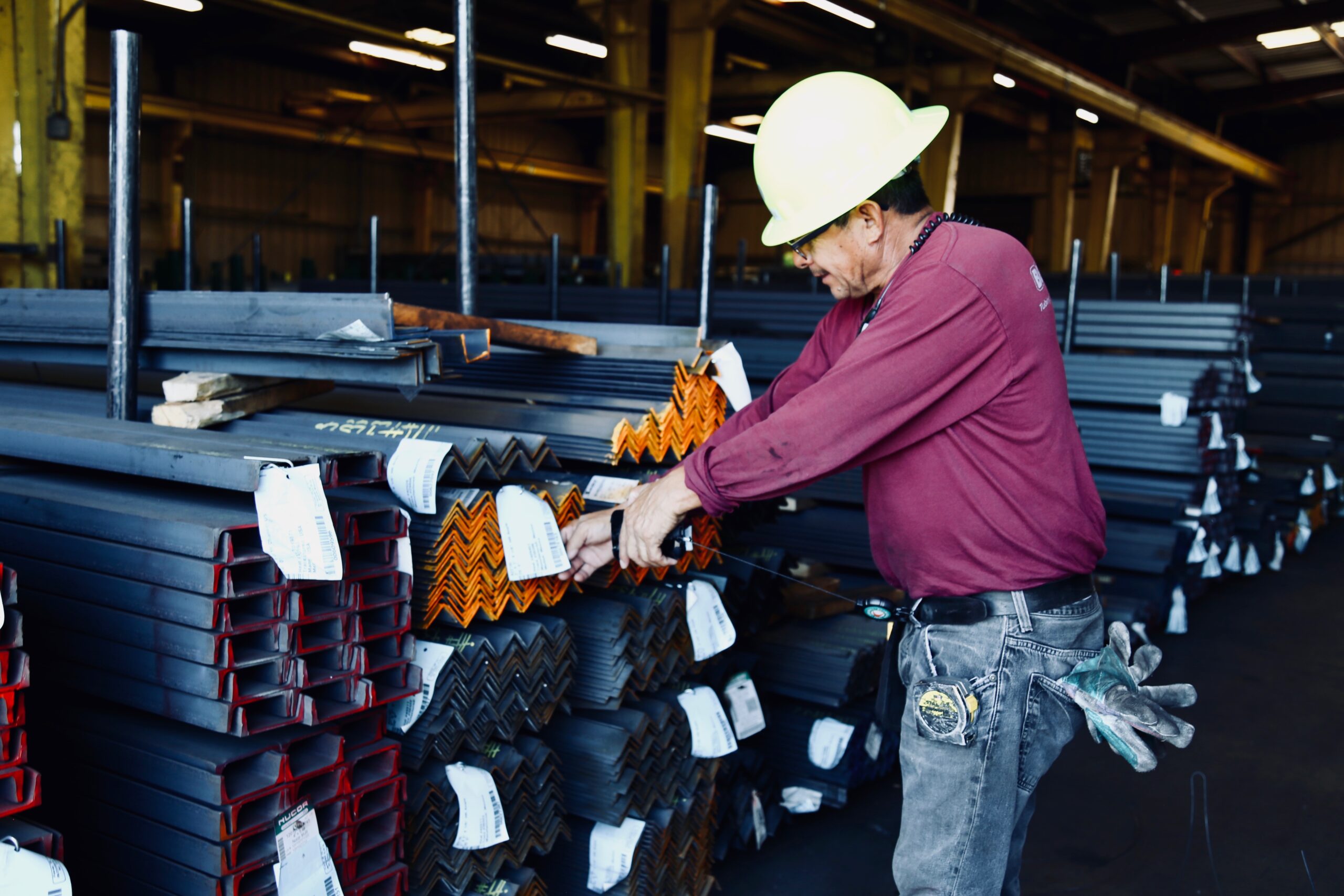 Quality inspection at Benner Metals — photograph 1