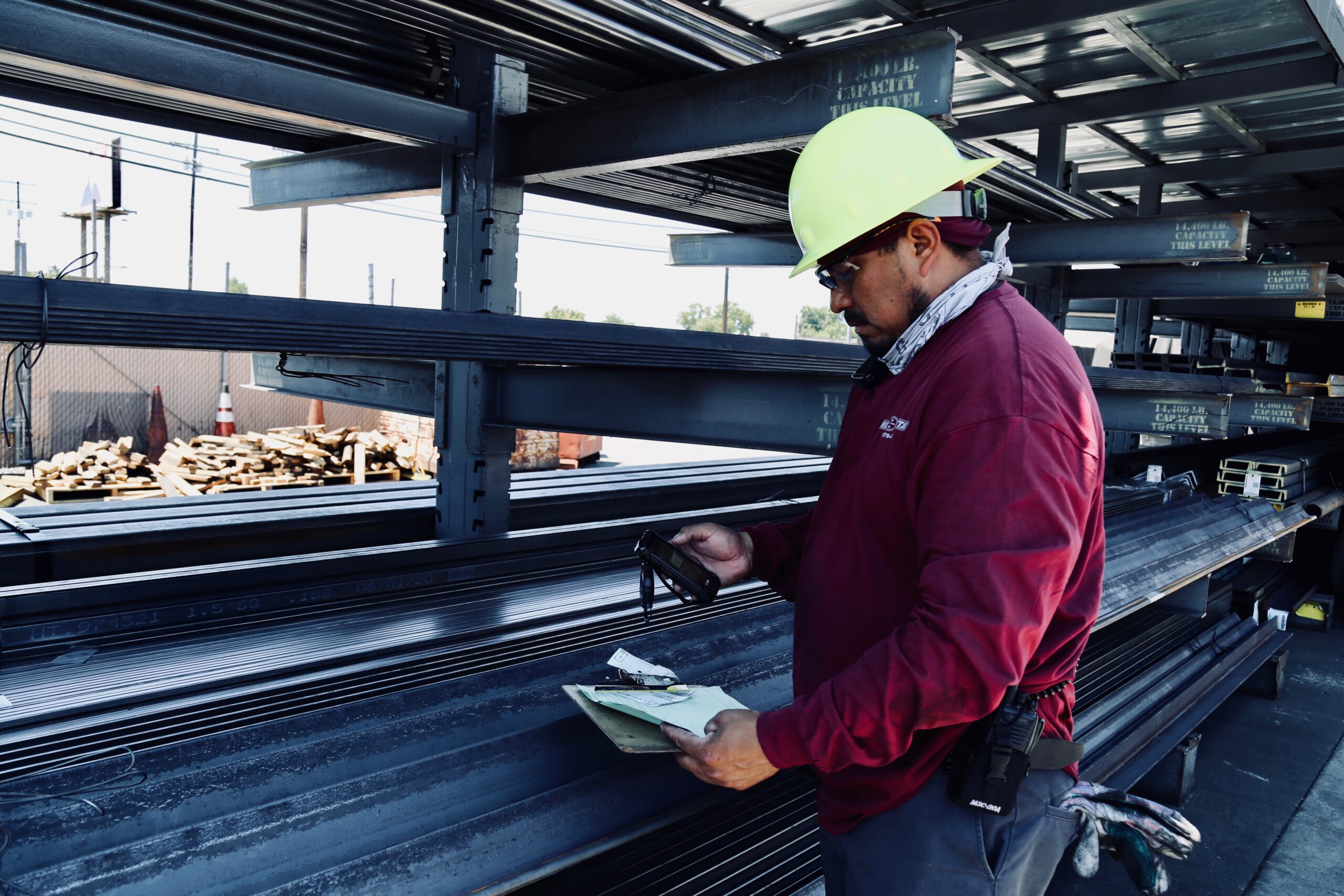 Quality inspection at Benner Metals — photograph 3