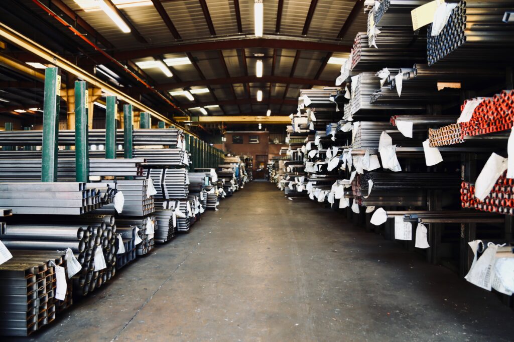 Metal stocked at Benner Metals